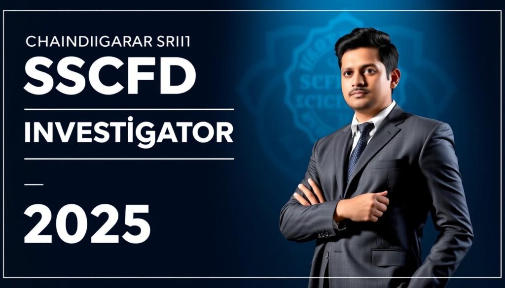 Chandigarh SCFD Investigator Recruitment 2025 | चंडीगढ़ SCFD जाँच अधिकारी भर्ती 2025